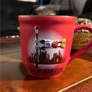 Disney Red Mickey Mouse Windy City Mug